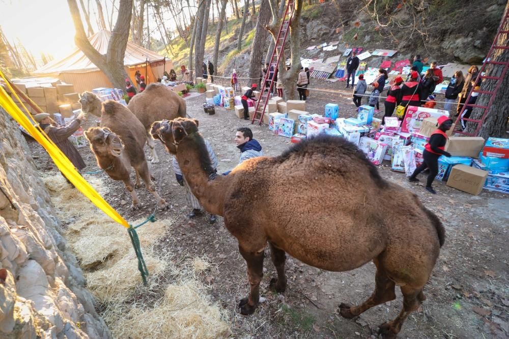 Los Reyes Magos abren las puertas de su campamento