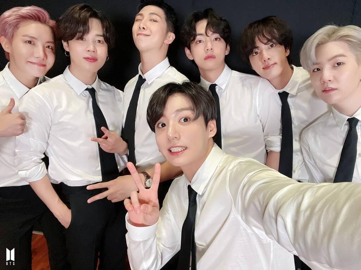 Los siete miembros de BTS