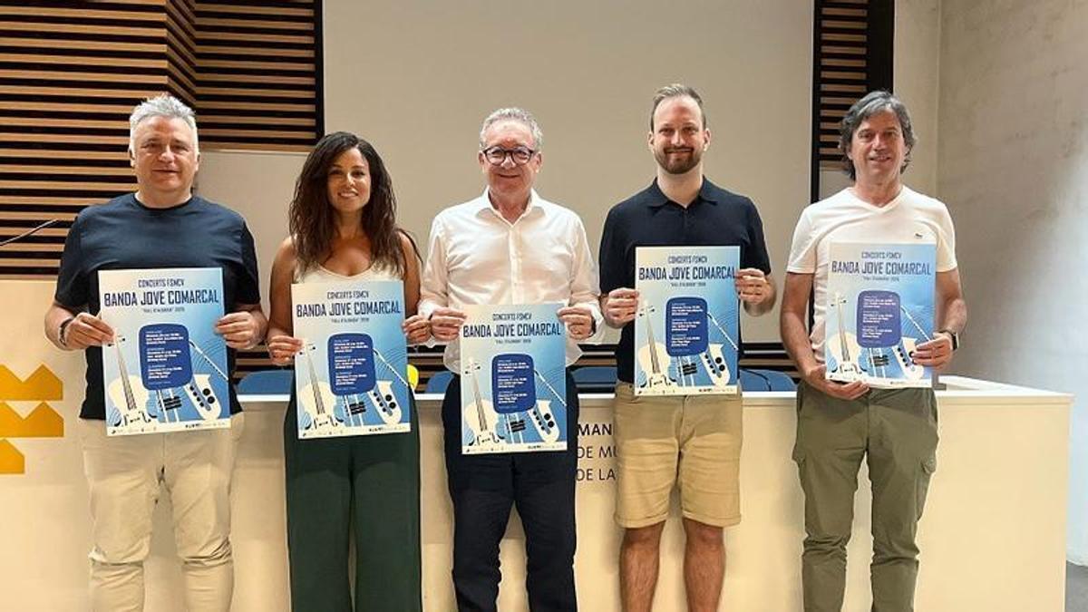 Presentación de la Banda Jove Comarcal de la Vall d'Albaida.