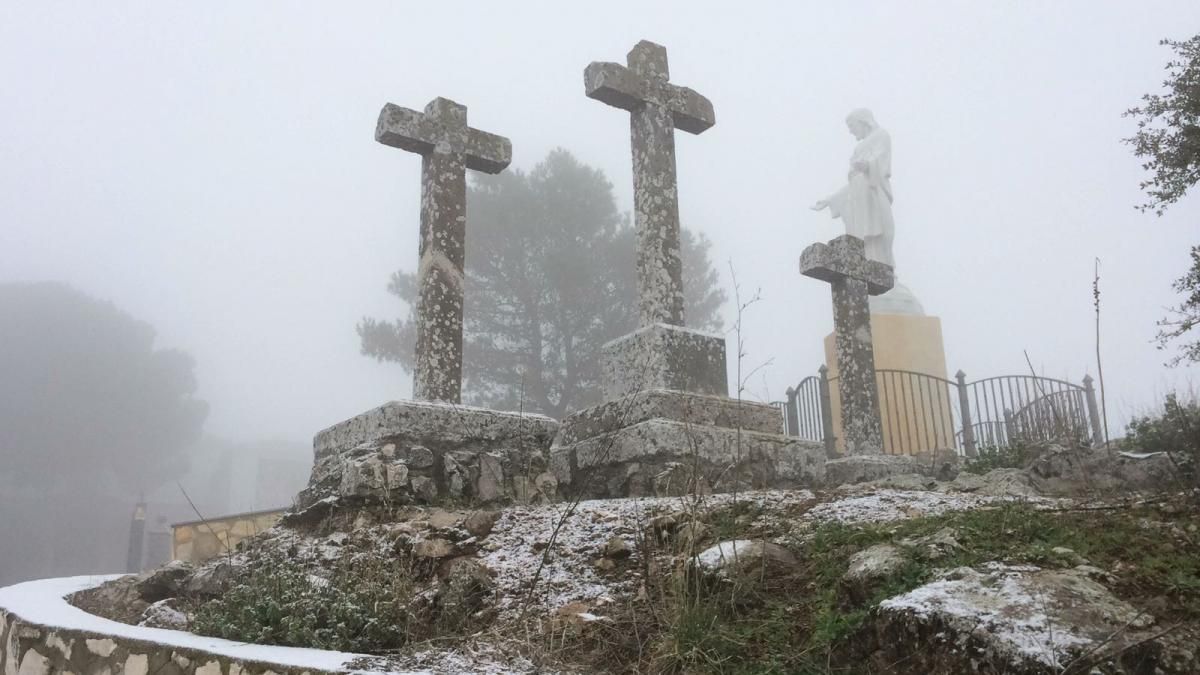 Nieve en la provincia, el último regalo de los Reyes.