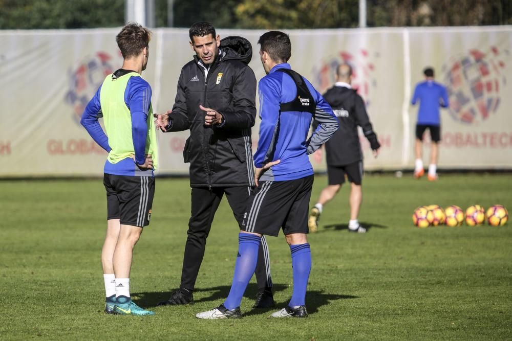 Entrenamiento del Real Oviedo