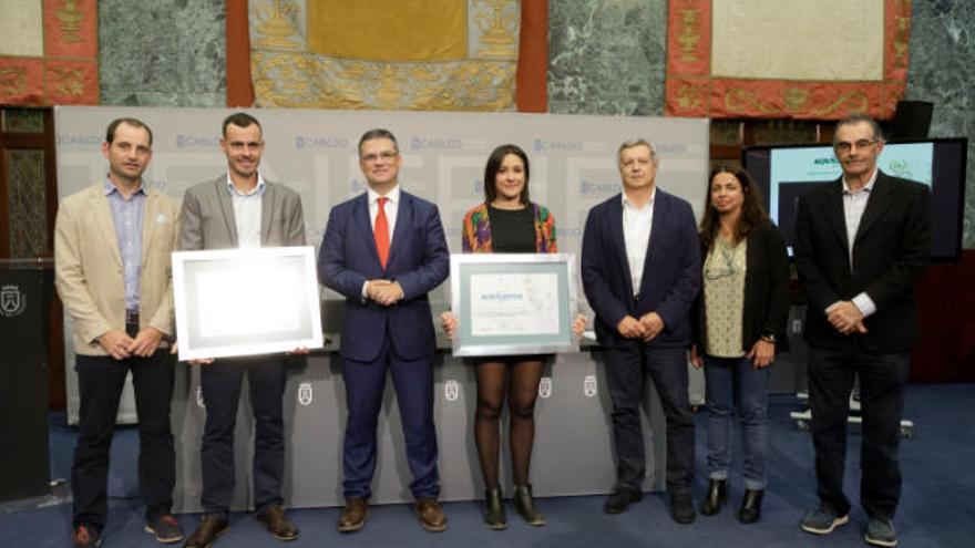 Entrega de los premios Agrocabildo 2019.