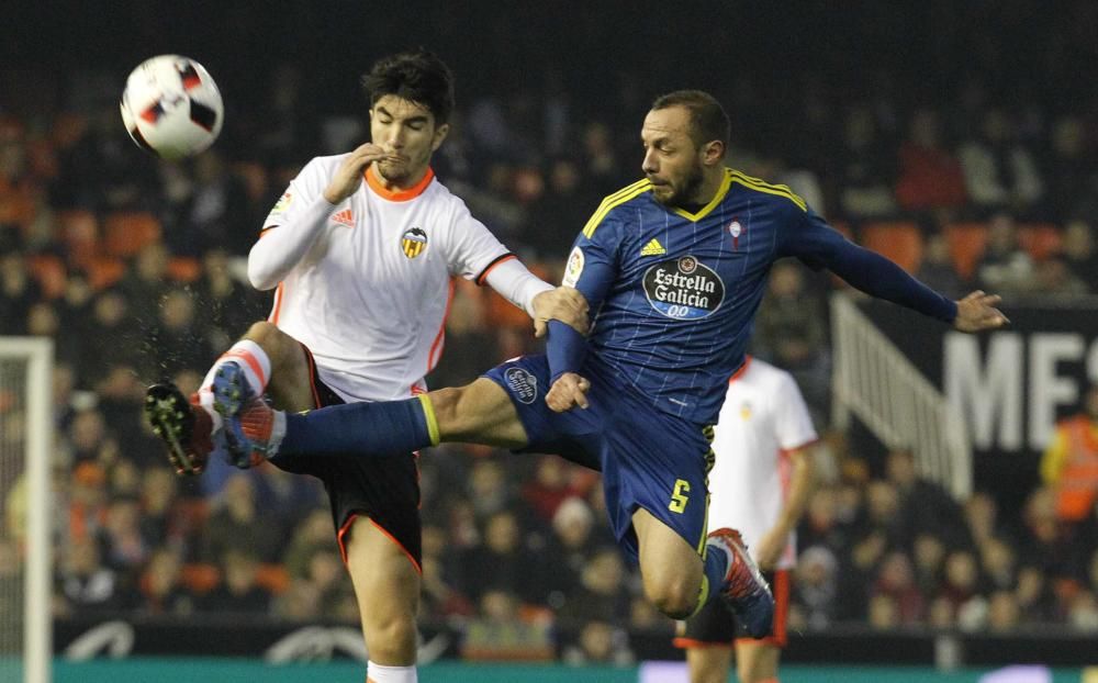 Las mejores imágenes del Valencia - Celta de Copa