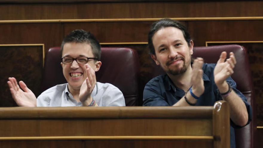 Podemos se burla del discurso de Pedro Sánchez