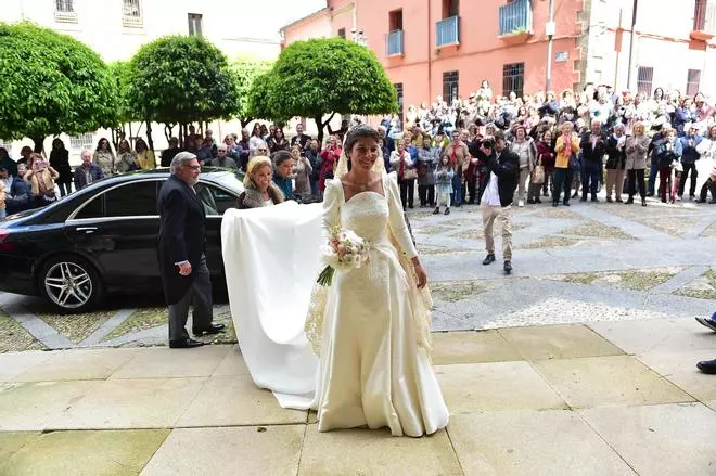 Vídeo | Así llegó Isabel García-Morales Merino a su boda con el nieto de Ruiz-Mateos