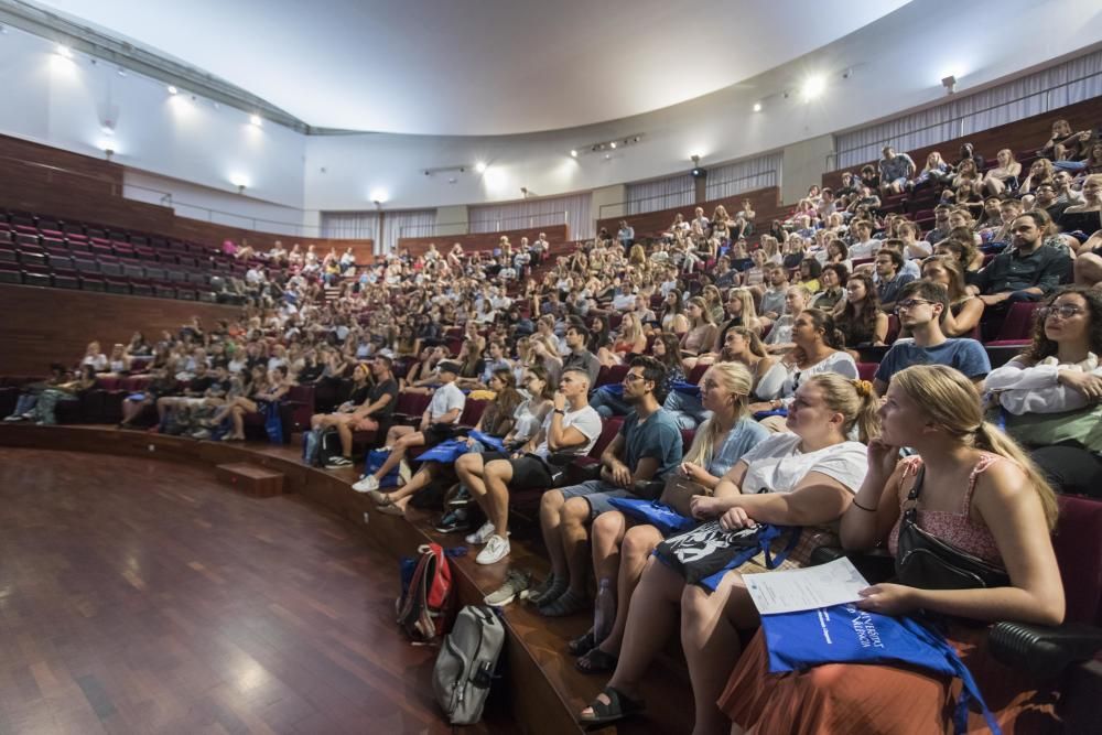 La Universitat de Valencia da la bienvenida a los Erasmus y estudiantes internacionales