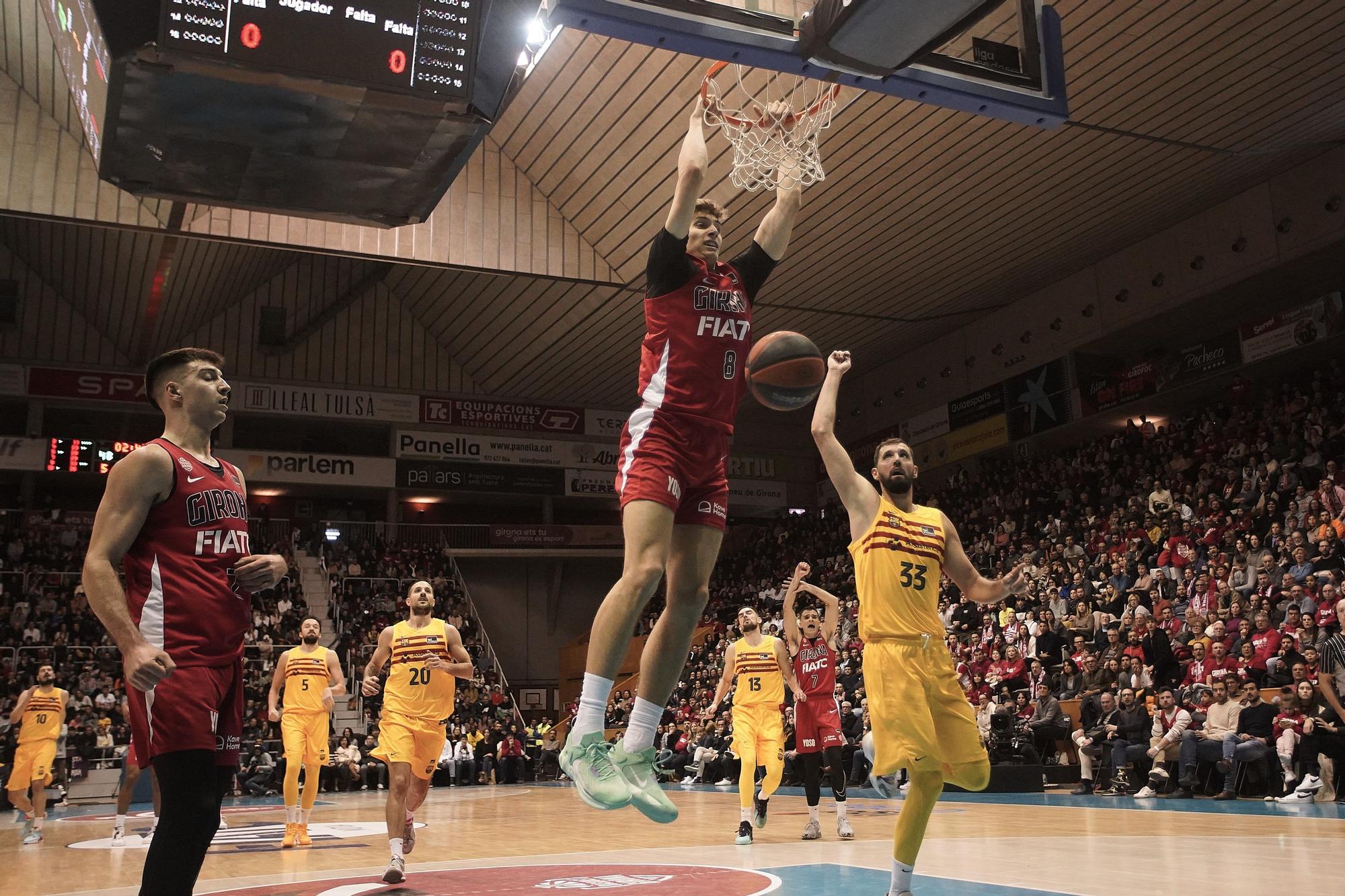 Les millors imatges del Bàsquet Girona - Barça