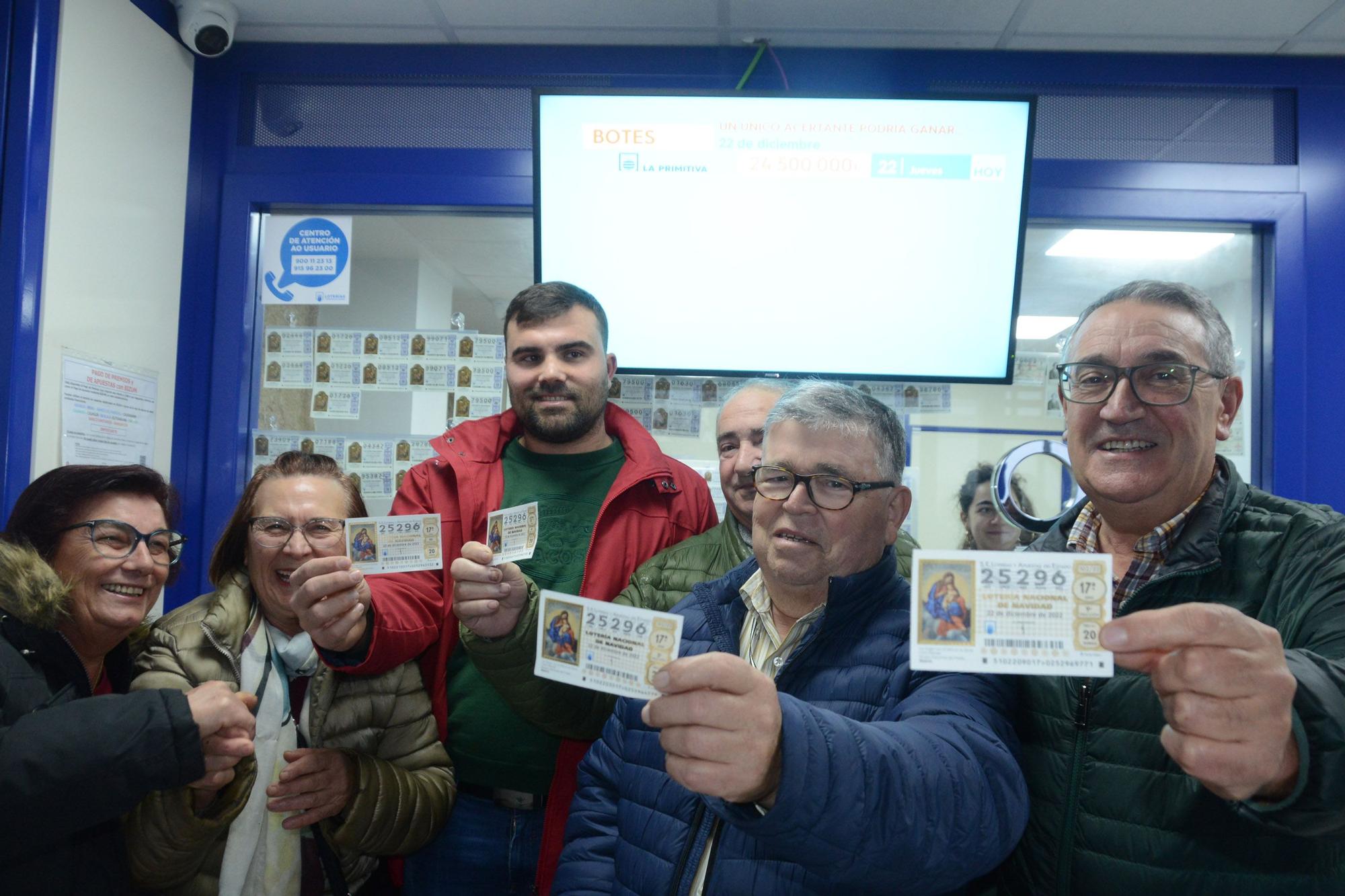 La Lotería de Navidad deja una lluvia millonaria en Bueu