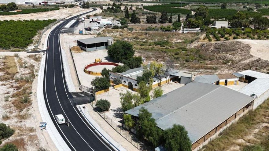 La carretera entre Campos del Río y Alguazas, abierta
