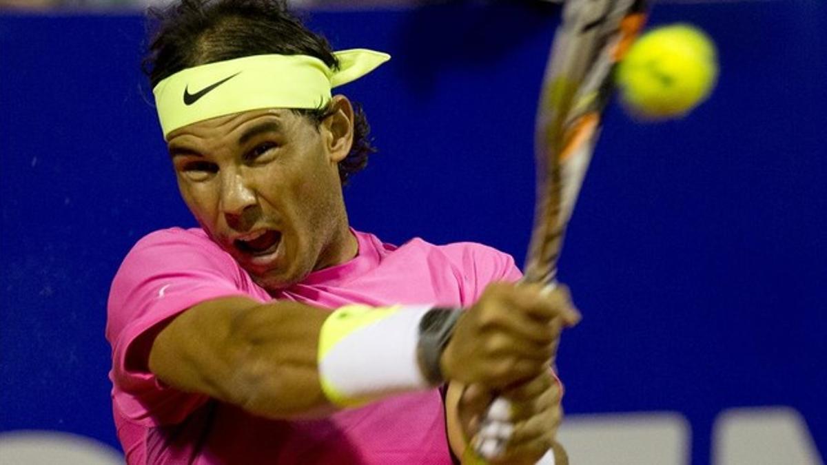 Nadal ejecuta un golpe en Buenos Aires.