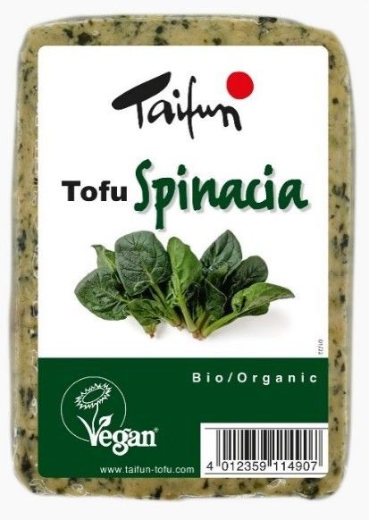 Dos lotes (254, 02/06/2023; 274, 22/06/2023) del producto &#039;Tofu Spinacia&#039; de la marca Taifun.