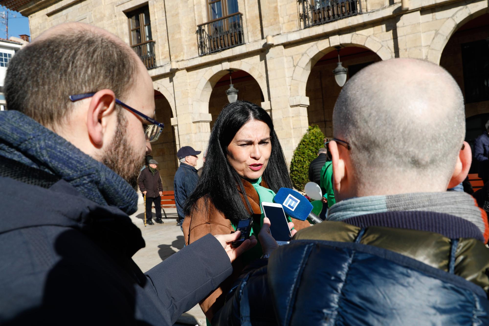 Concentración en Avilés