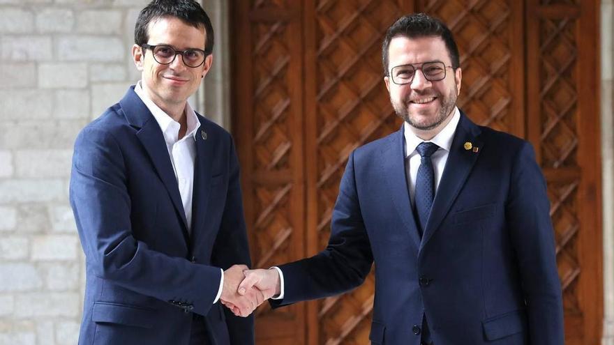ERC y Bildu allanan el pacto para ir juntos a las europeas con una reunión de Aragonès y Otxandiano