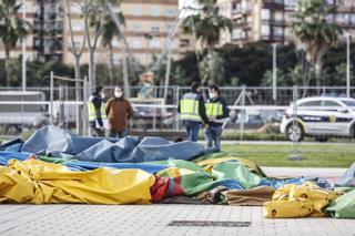 Se investiga si el castillo del accidente de Mislata cumplía la seguridad