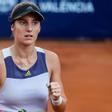 Marina Bassols, durante el WTA de Valencia