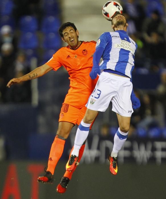 Las mejores imágenes del Leganés - Valencia CF