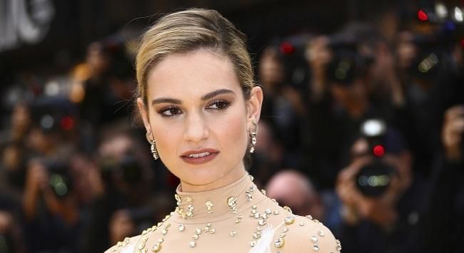 Lily James, durante el preestreno de 'Yesterday' en Londres