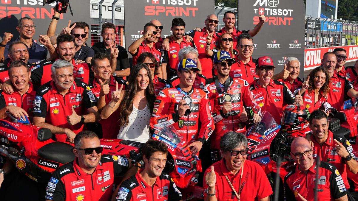¡Épico! Marc Márquez volvió a ser campeón del mundo y así lo celebró