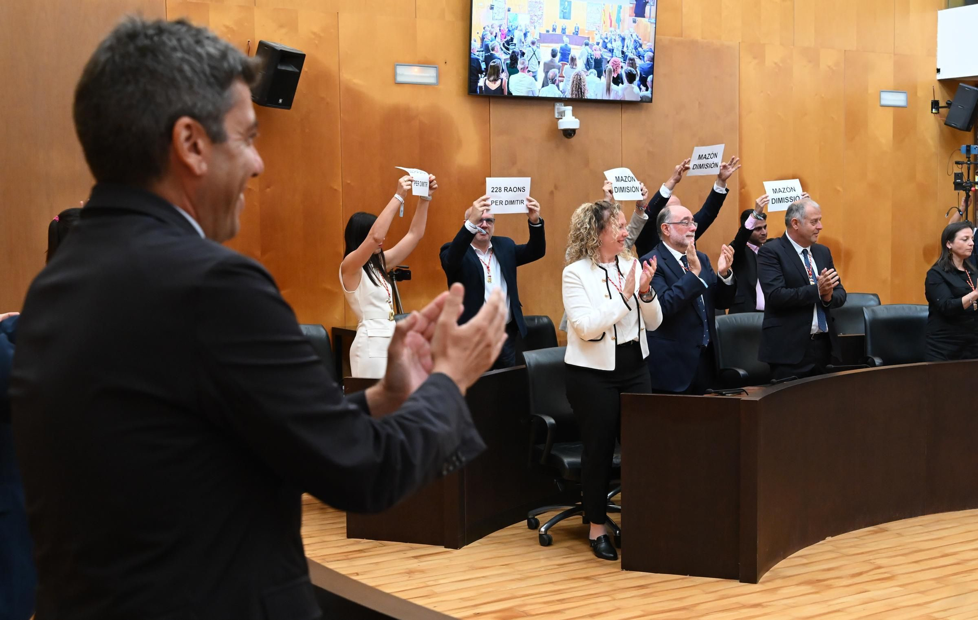 Celebración del Día de Europa en Benidorm y entrega de la distinción a Enrique Ballester