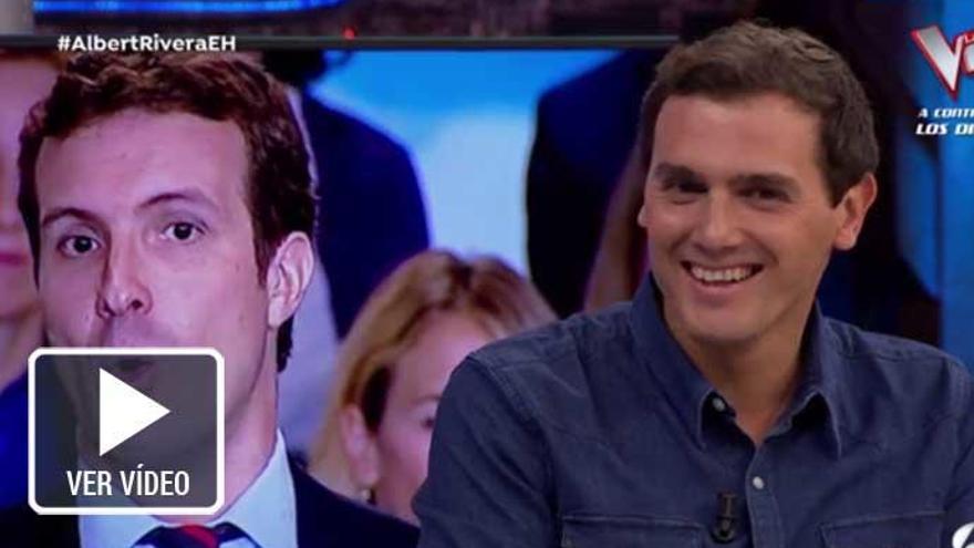 Albert Rivera, en &#039;El Hormiguero&#039;.