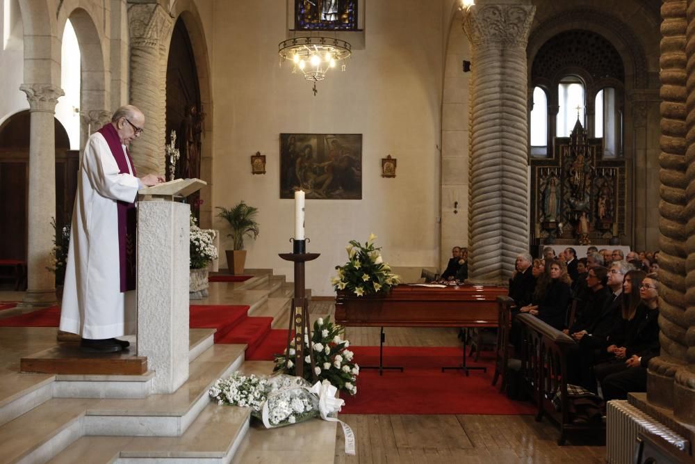 Funeral por Claudio Fernández Junquera en San Julián de Somió