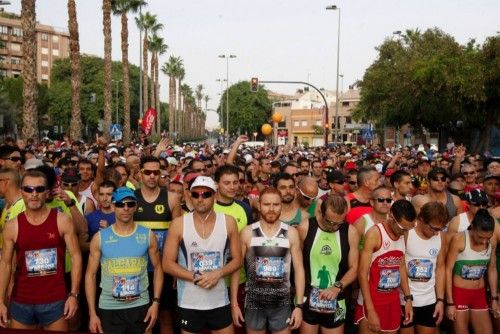 II Maratón de Murcia: La salida
