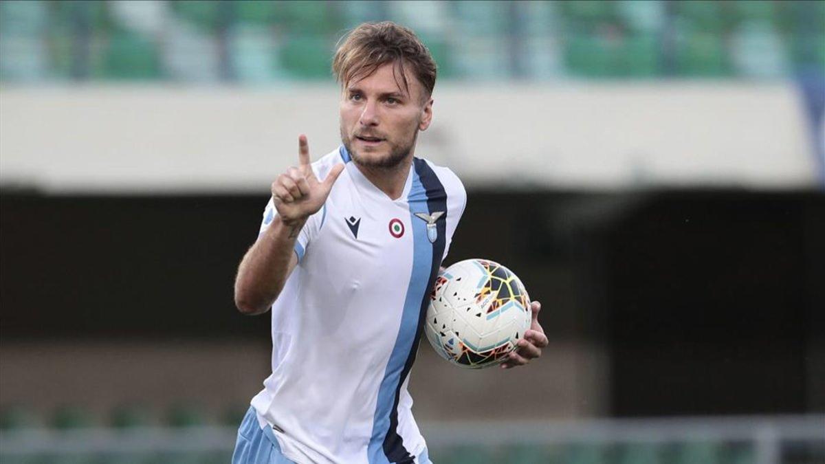 Ciro Immobile está en la agenda del Barça