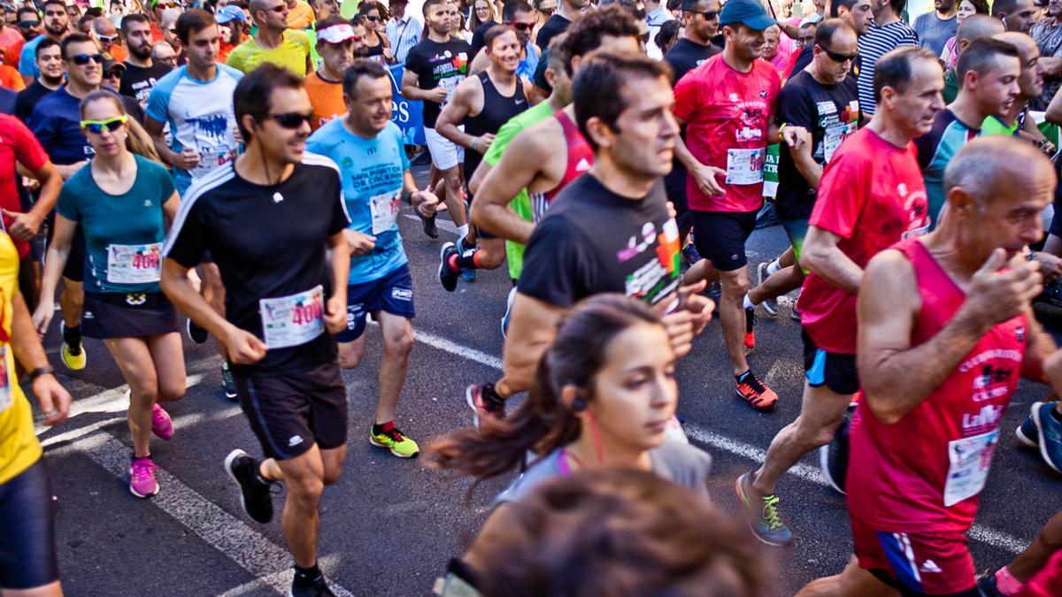 Participantes en una edición anterior de la carrera.