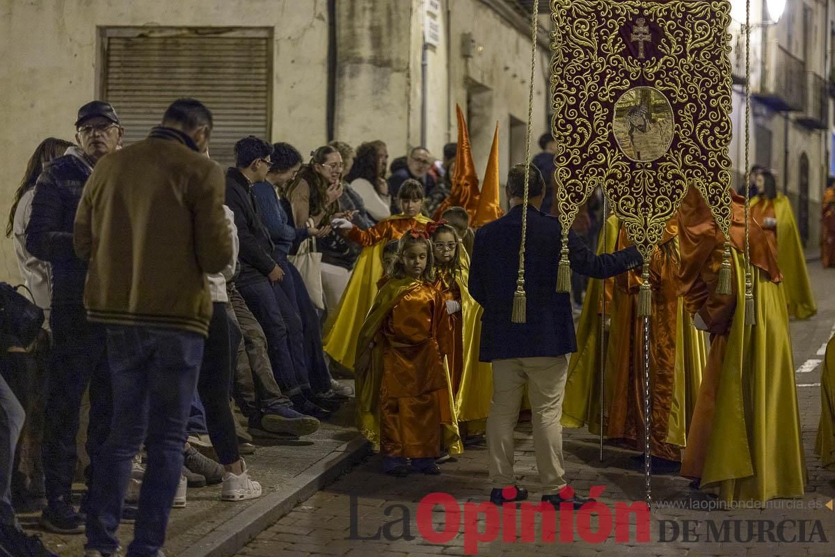 Los niños toman las calles de Caravaca en la procesión de Lunes Santo