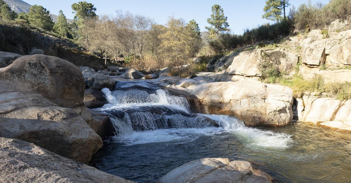 Garganta en Acebo (Sierra de Gata).