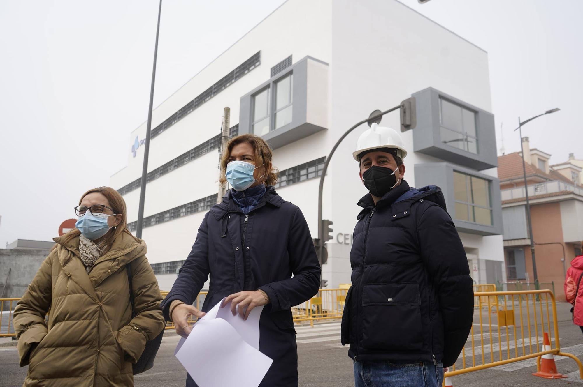 GALERÍA | Así discurren las obras en el centro de salud Parada del Molino (Zamora)