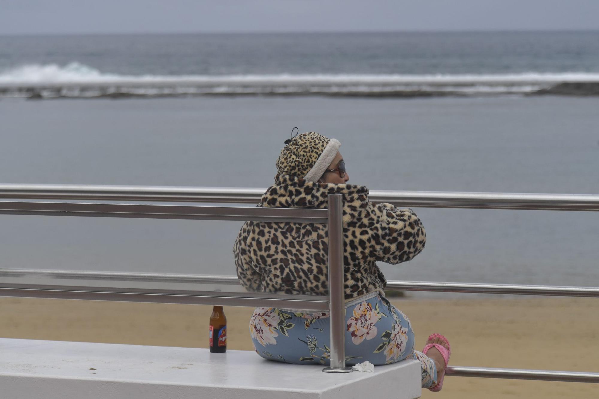 Lluvia en Las Palmas de Gran Canaria (07/01/2022)