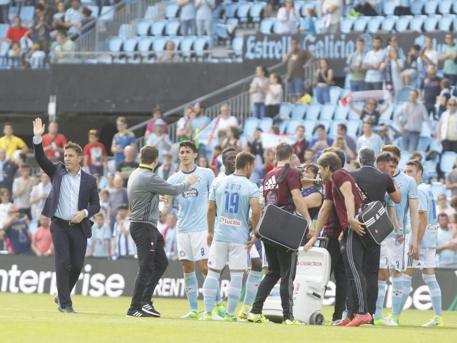 Balaídos despide a Eduardo Berizzo con la visita de la Real Sociedad