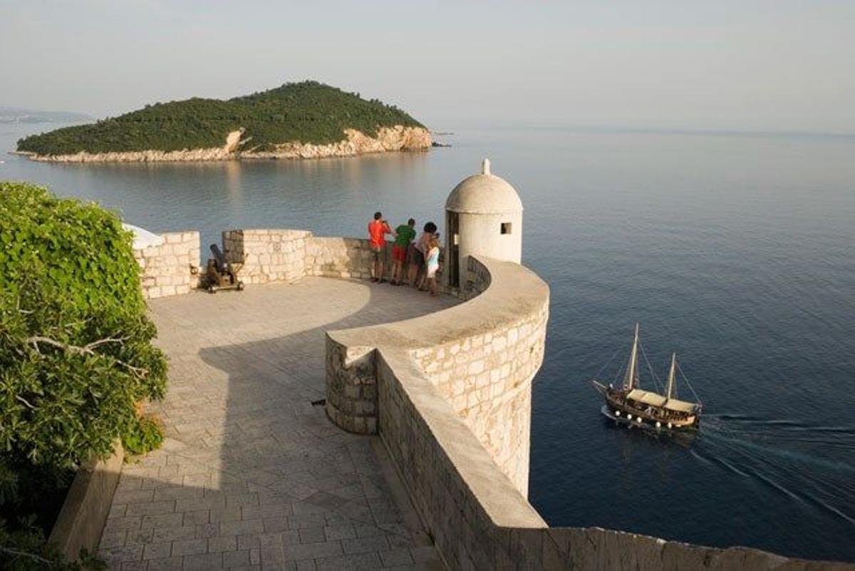 Vistas desde la muralla de Dubrovnik