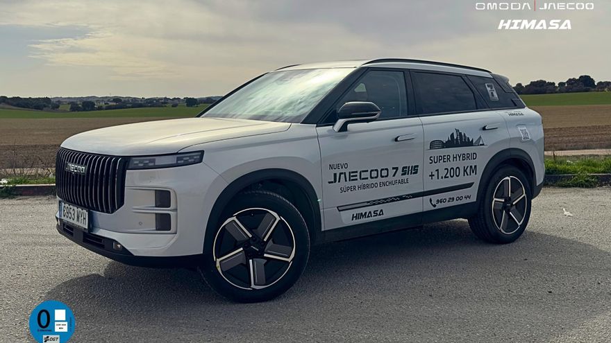 Llega a Valencia el Jaecoo 7 Súper Híbrido Enchufable con una autonomía de hasta 1.200 km