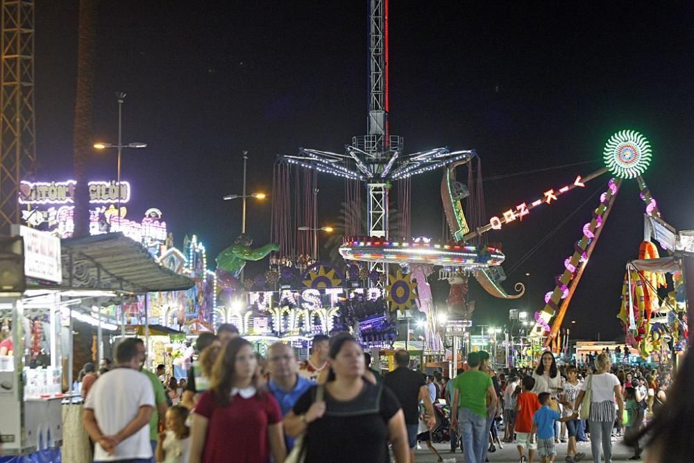 ¡Primera noche de feria de Murcia!