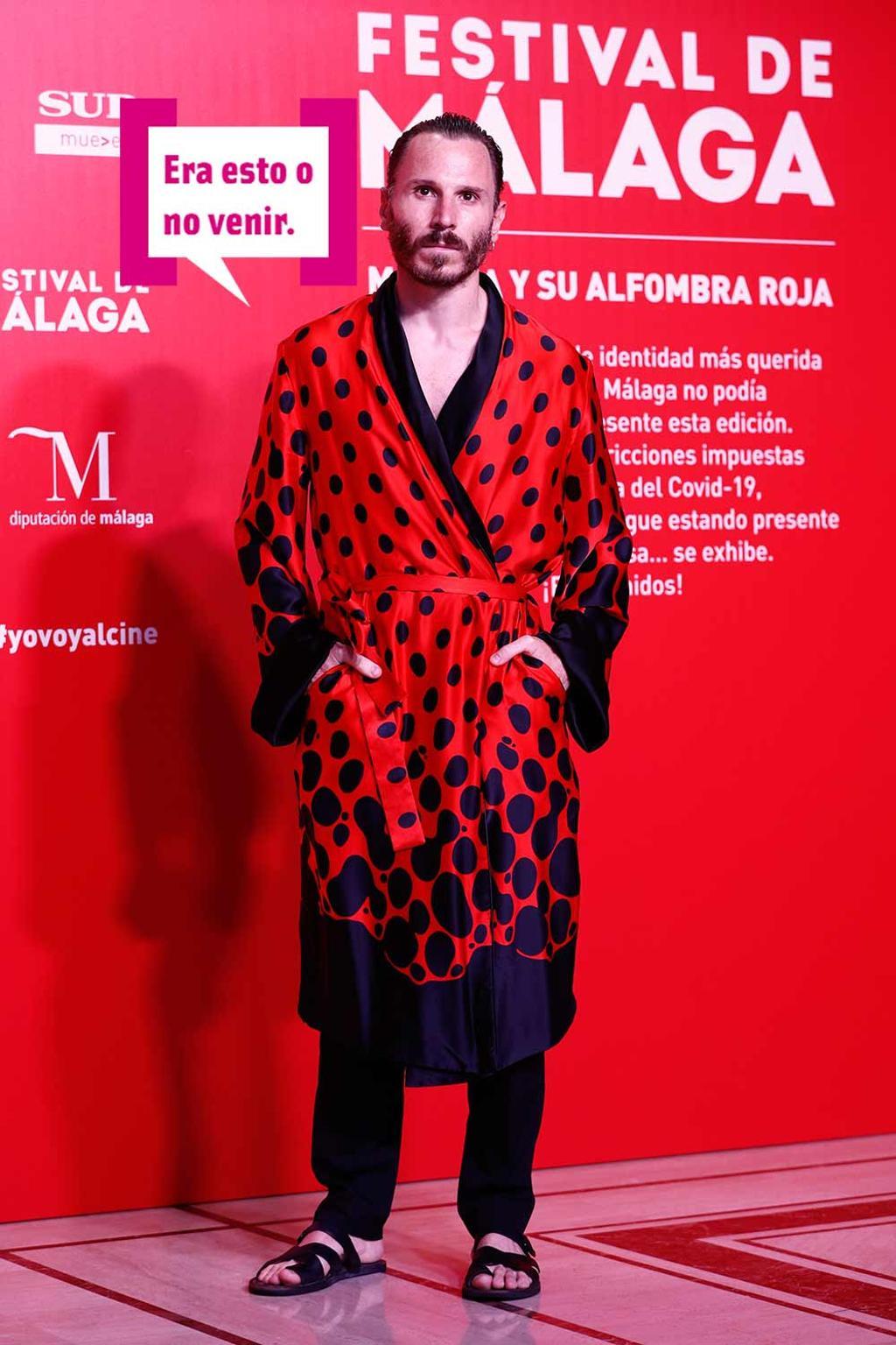 Rubén Ochandiano en el festival de cine de Málaga 2020