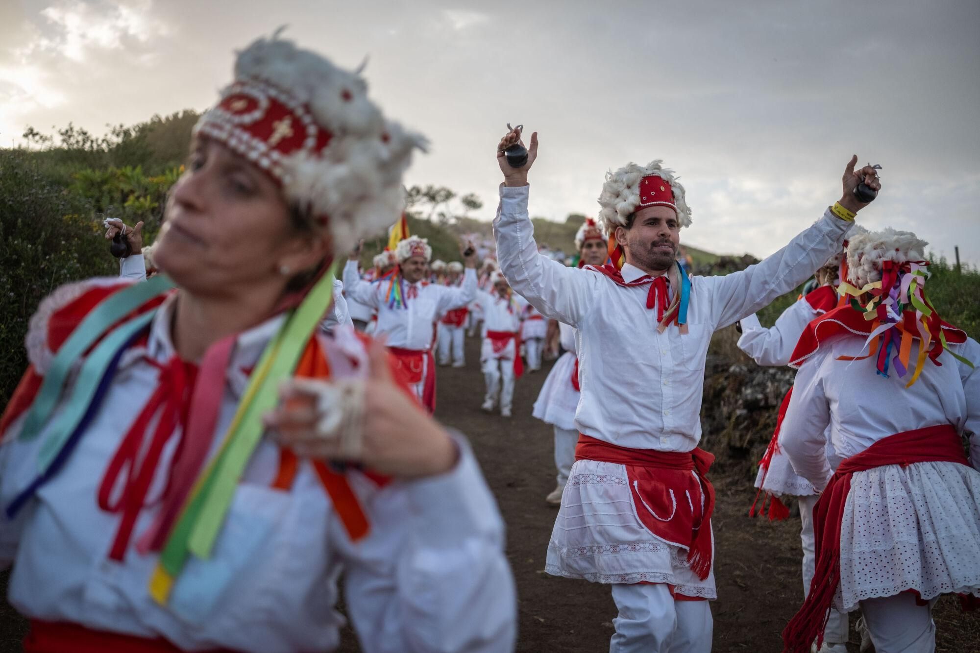 Bajada de la Virgen de Los Reyes en el Hierro