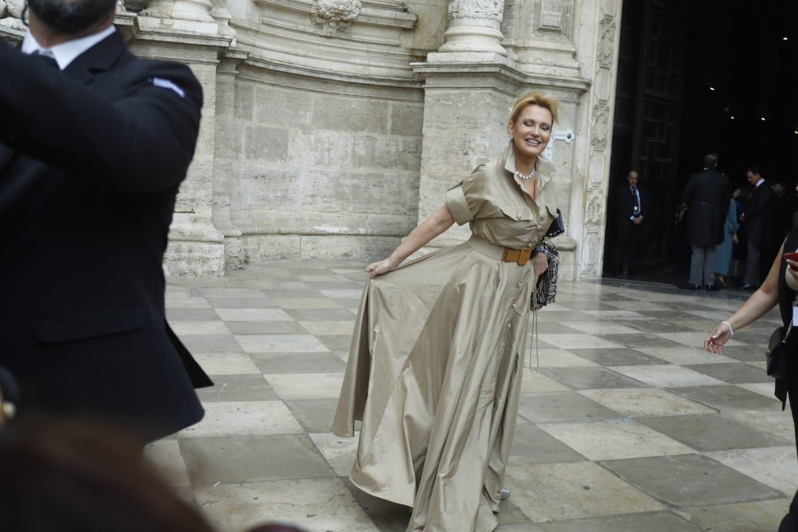 Así ha sido la llegada de los invitados a la boda real en València