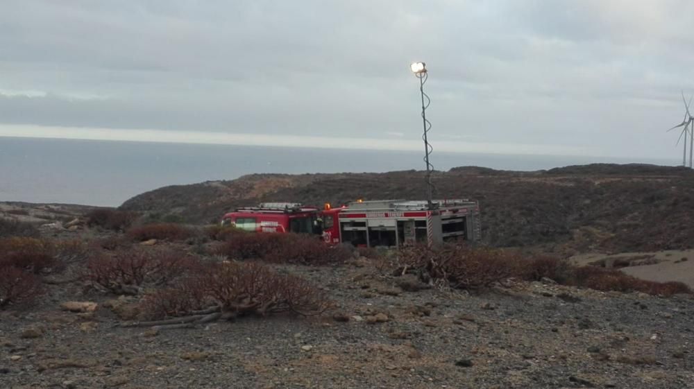 Rescate de perro cazador entaliscado en Abades