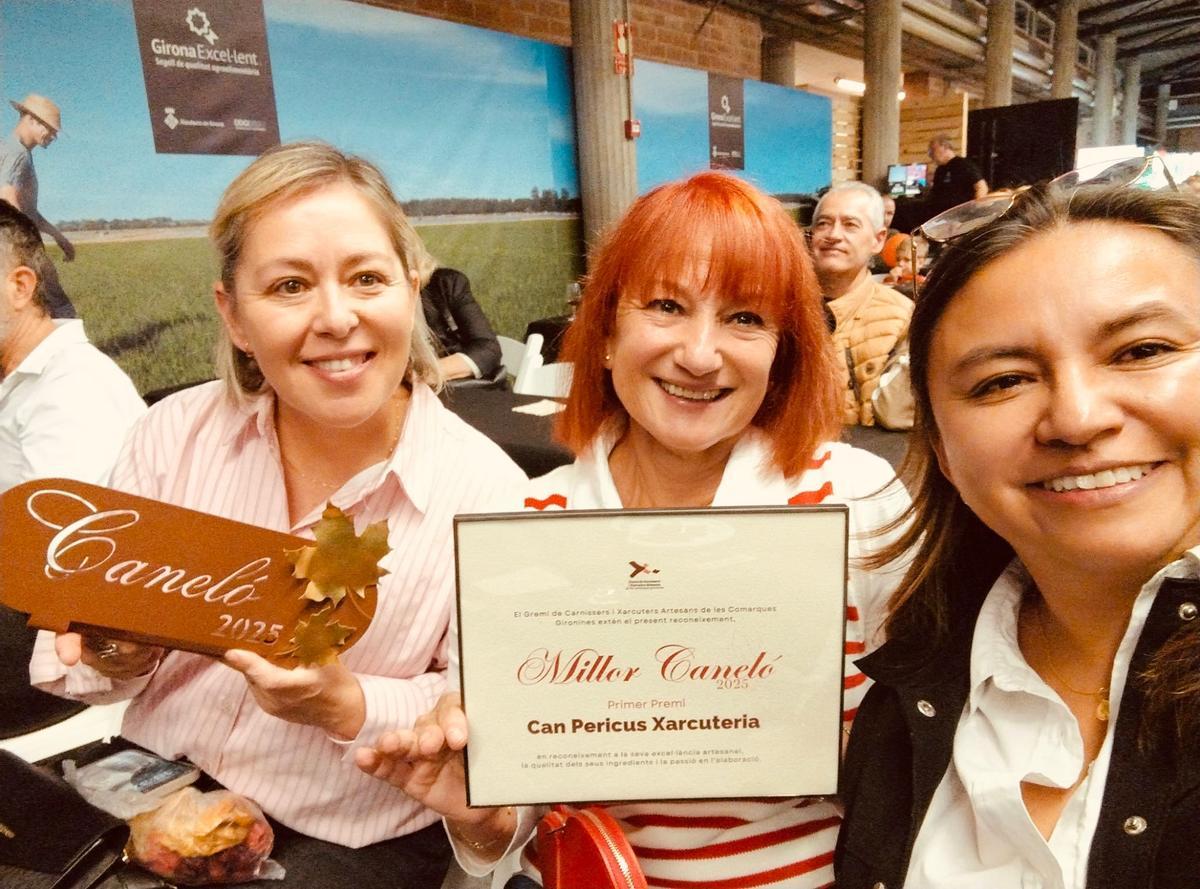 El distintiu que reconeix l'excel·lència dels canelons de Can Pericus.
