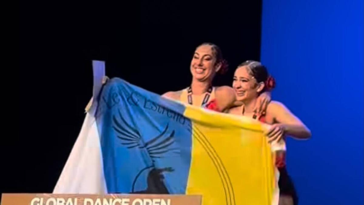 Dos bailarinas canarias ganan el Global Dance Open 2026