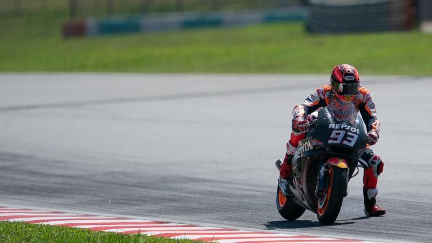 Marc Márquez en Sepang