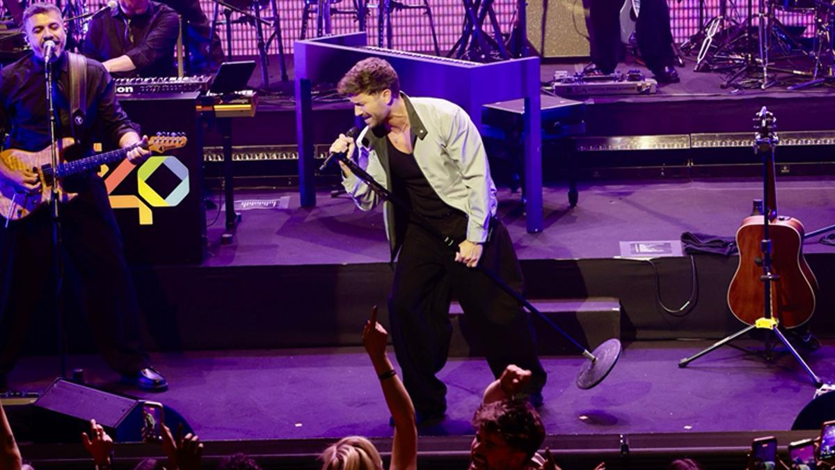 Pablo Alborán en el concierto Los 40 Básico