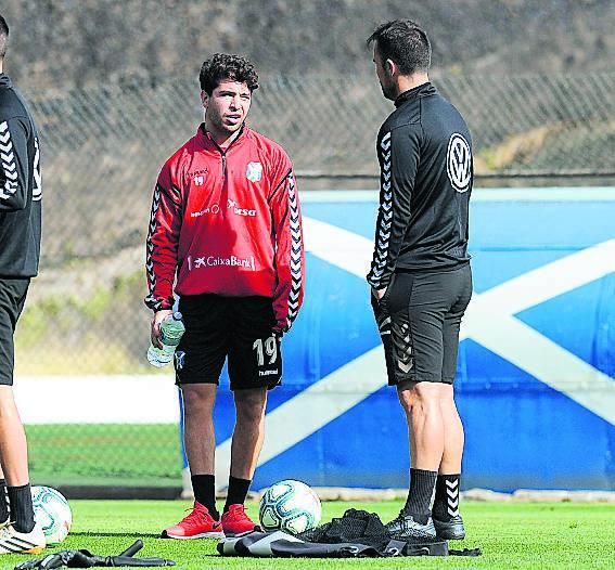 El CD Tenerife, listo para el partido en Montilivi