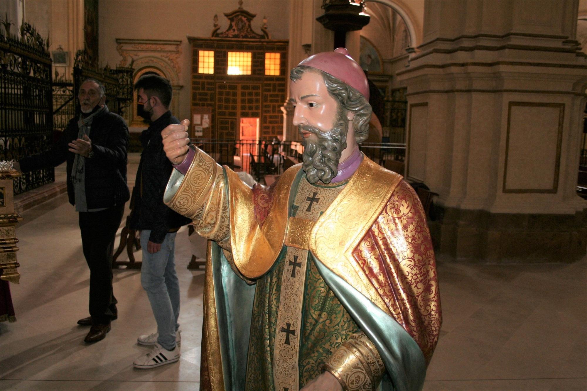 El Patrón de Lorca llega a la ciudad para presidir sus fiestas