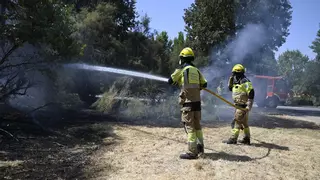 Detenido un hombre acusado de provocar un incendio en Cáceres