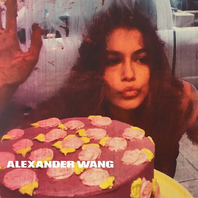 Kaia Gerber en la campaña de primavera 2016 de Alexander Wang