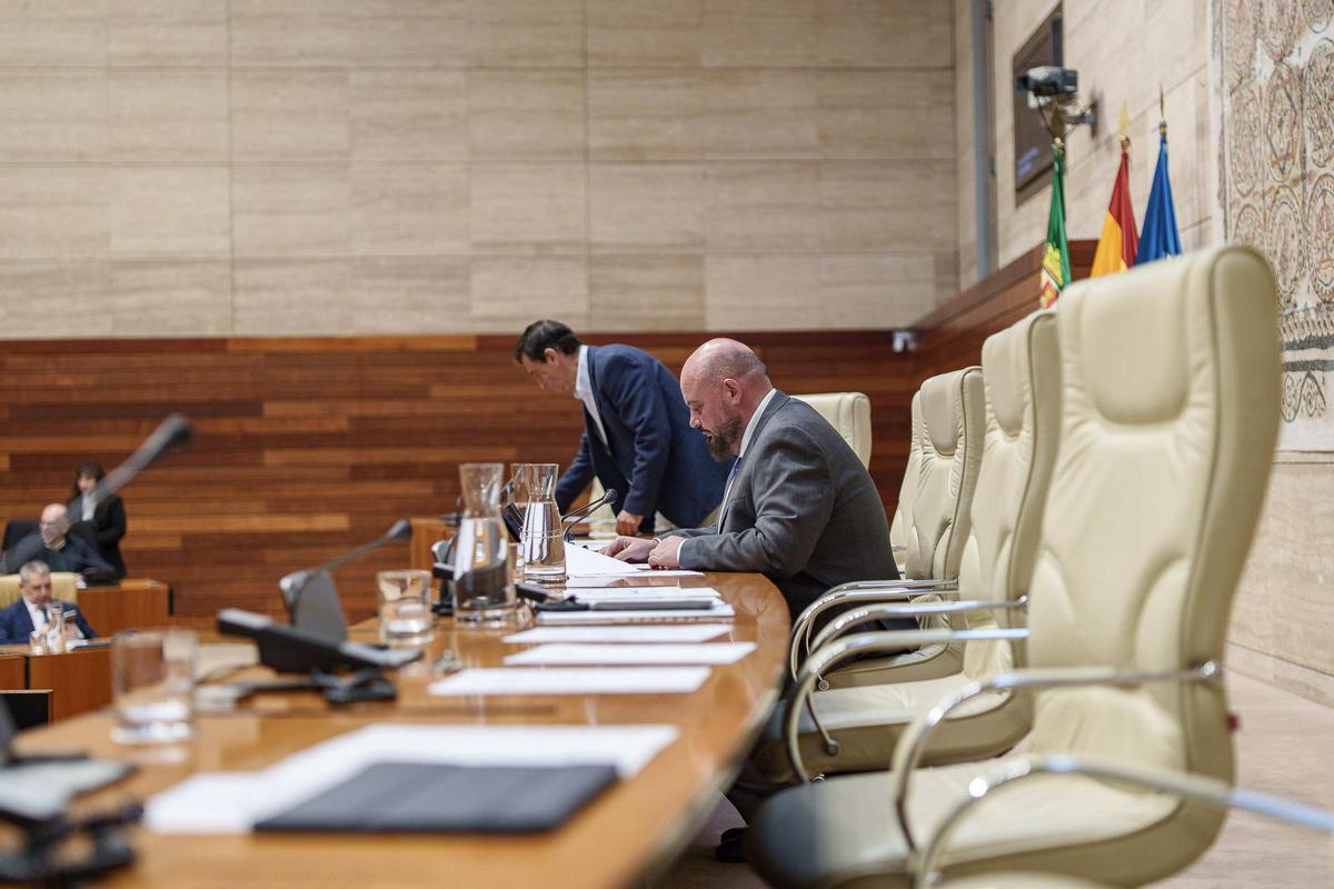 Fotogalería | Pleno de la Asamblea de Extremadura este jueves