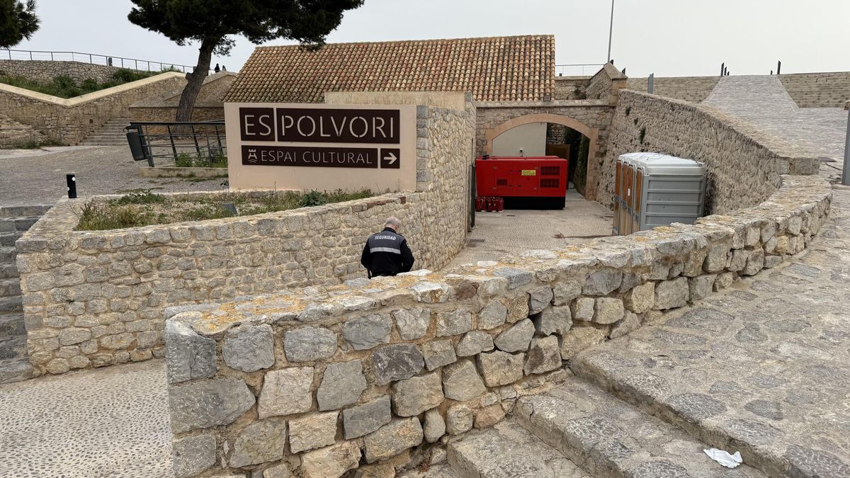 El bar de Es Polvorí se encuentra junto a la sala de exposiciones.